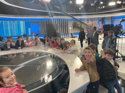 3 "а" група Лъвчета с г-жа Диана Русчева в Нова тв - ДГ 133 Зорница - София, Изгрев